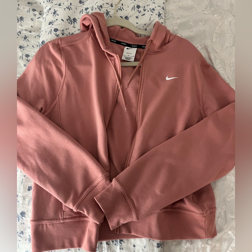 Pink Nike zip up